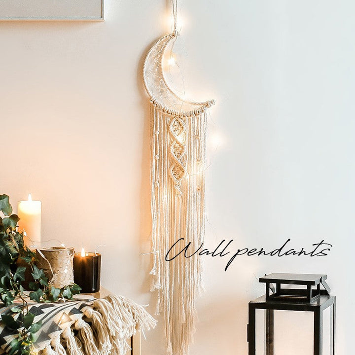DreamWeaver Macramé - Bohemian Wall Decoration for Atmosphere Bowlift