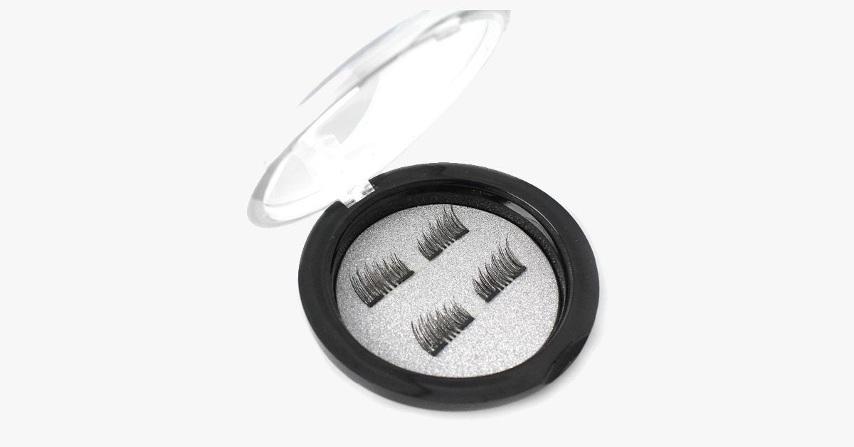 BowLift | 3D Reusable Magnetic Eyelashes – Make Your Eyelashes Spectacular (2 Pack)