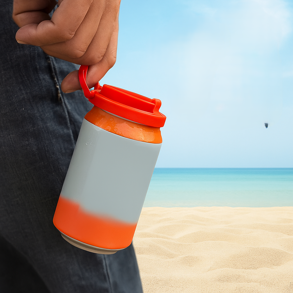 BowLift | No-Split Travel Reusable Soda Can Lid Cover