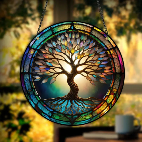 BowLift | Solavia Suncatcher Crystal Hanger | Handmade | Color Play & Light Reflections | For Windows & Interiors