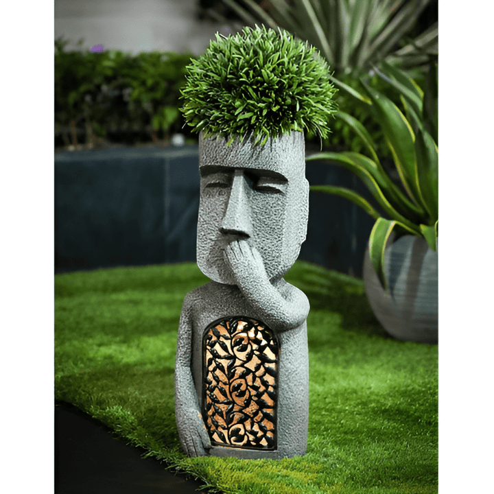BowLift | MAGICAL TRIO – Solar Resin Garden Statues for Enchanting Outdoor Atmosphere