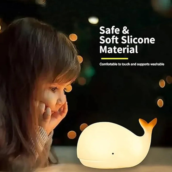 BowLift | Magically Illuminated Whale Night Lamp – Luma | Soft Light for Children