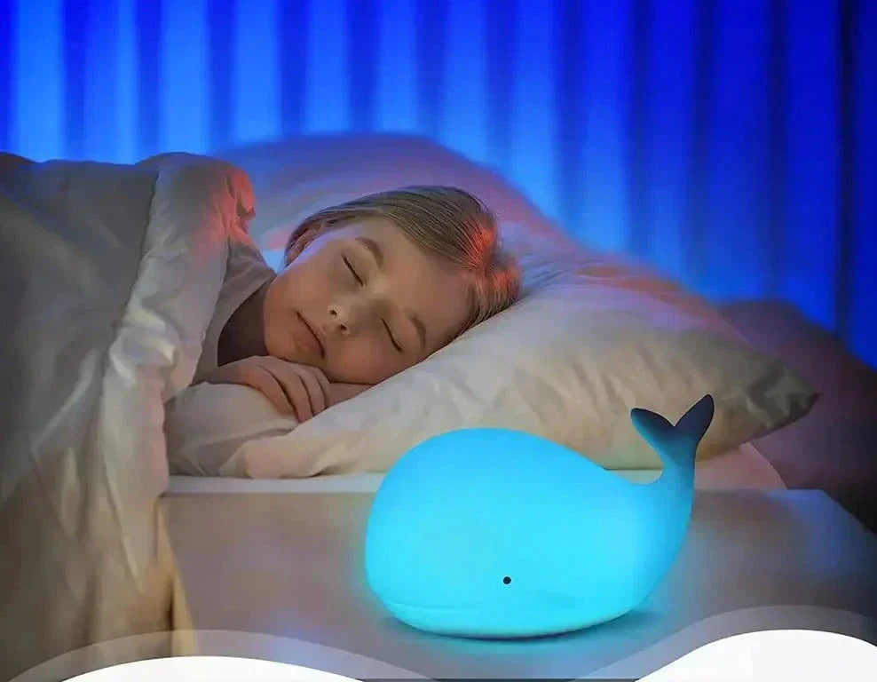BowLift | Magically Illuminated Whale Night Lamp – Luma | Soft Light for Children