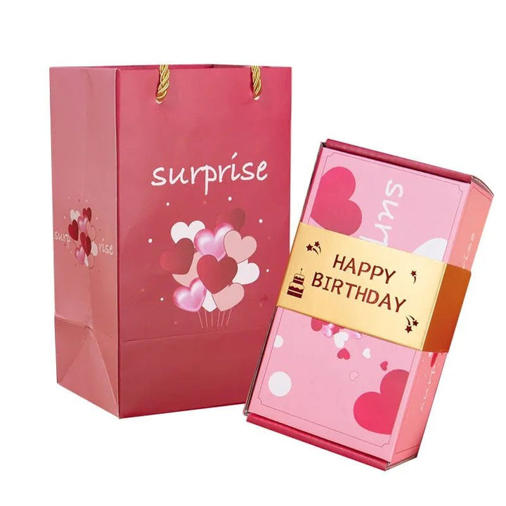 BowLift | LumiAura Surprise Gift Box | Elegant pop-up memory box for birthdays, anniversaries & celebrations