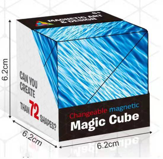 BowLift | FoldFun Shape Cube – Creative 3D Puzzle for Children and Adults
