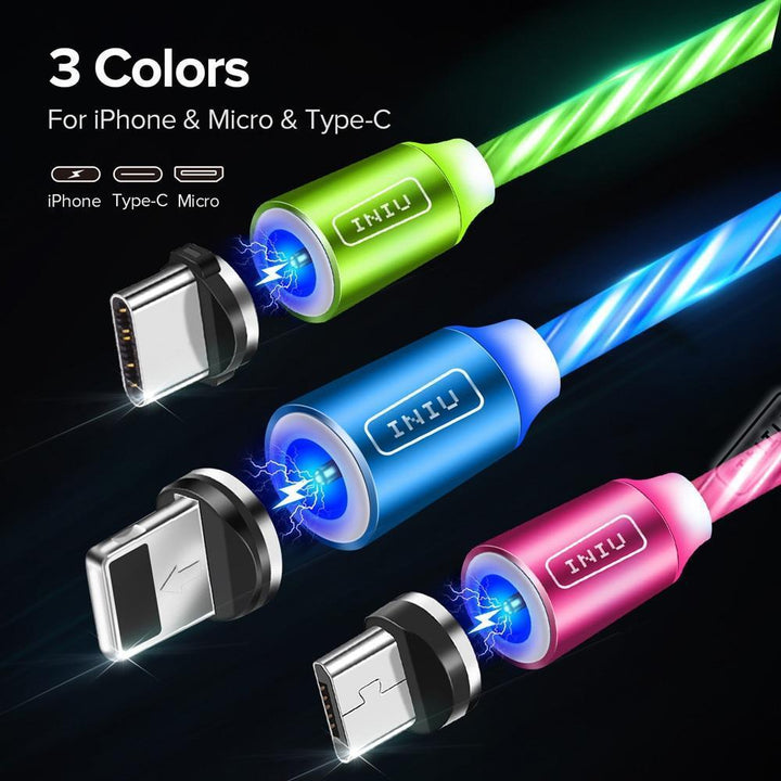 BowLift | Magnetic Glowing Charging Cable