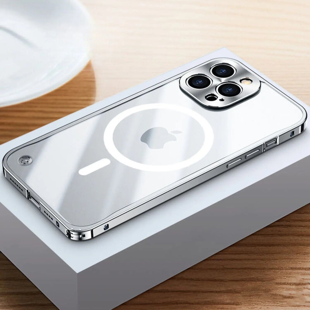 BowLift | Metal Luxury MagSafe Case for iPhone Pro Max - Slim and Stylish Design with Maximum Protection