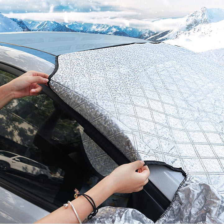 BowLift | WinterGrip Magnetic Car Cover against Snow and Frost