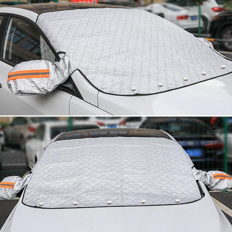 BowLift | WinterGrip Magnetic Car Cover against Snow and Frost
