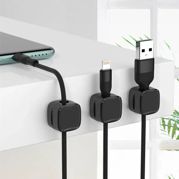 BowLift | MAGNITIDY – Magnetic Cable Organizer for a Clutter-Free Workspace