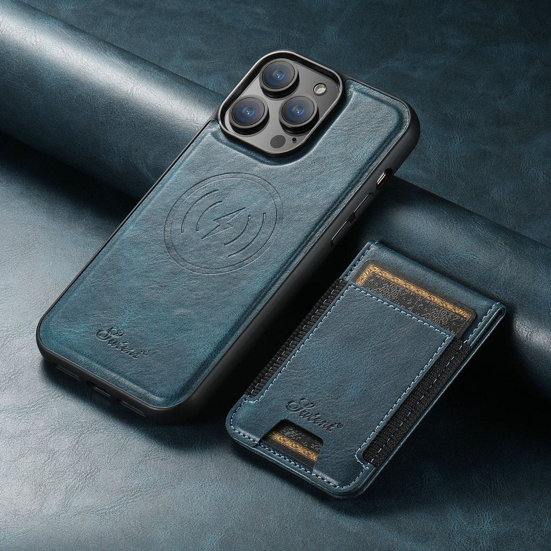 BowLift | Magvibe Leather Case – Premium Smartphone Protection with Card Holder and MagSafe