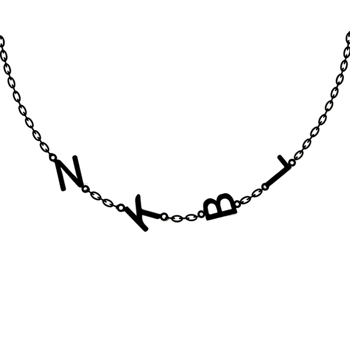 BowLift | Personalized Off Center Letter Necklace