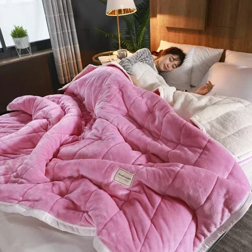 CoralLuxe – Super Soft Blanket for Cold Nights Bowlift