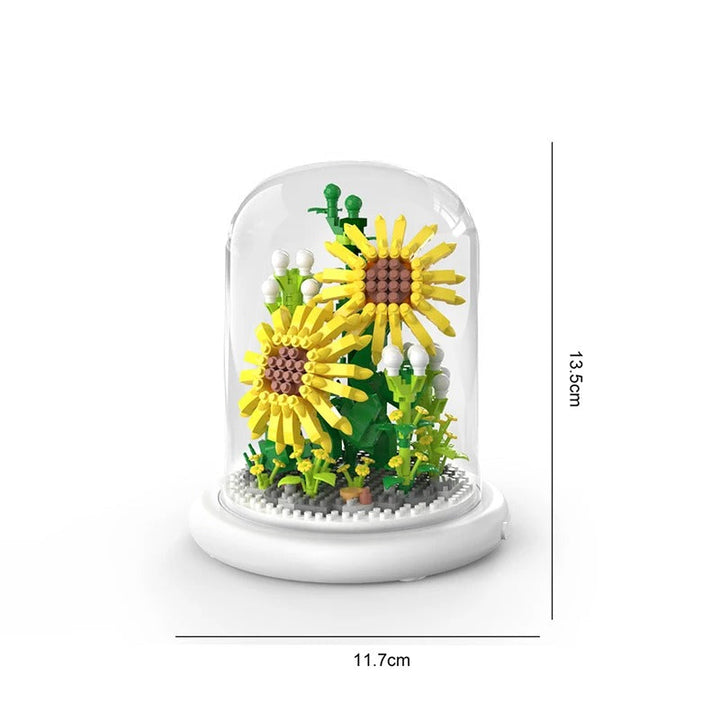 BowLift | Elegant building block flower in a glass
