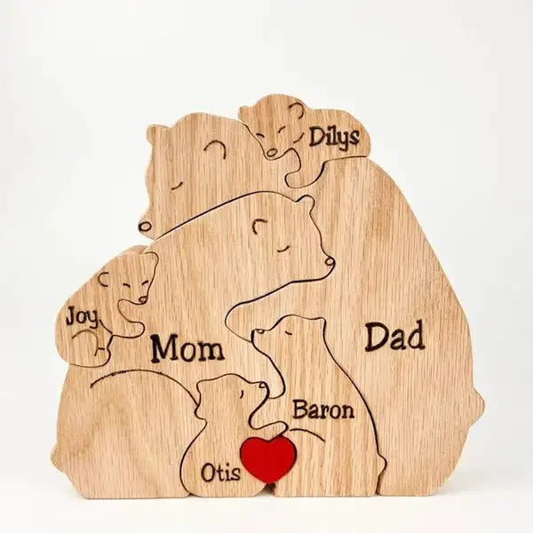 BowLift | Handcrafted Personalised Bear Family