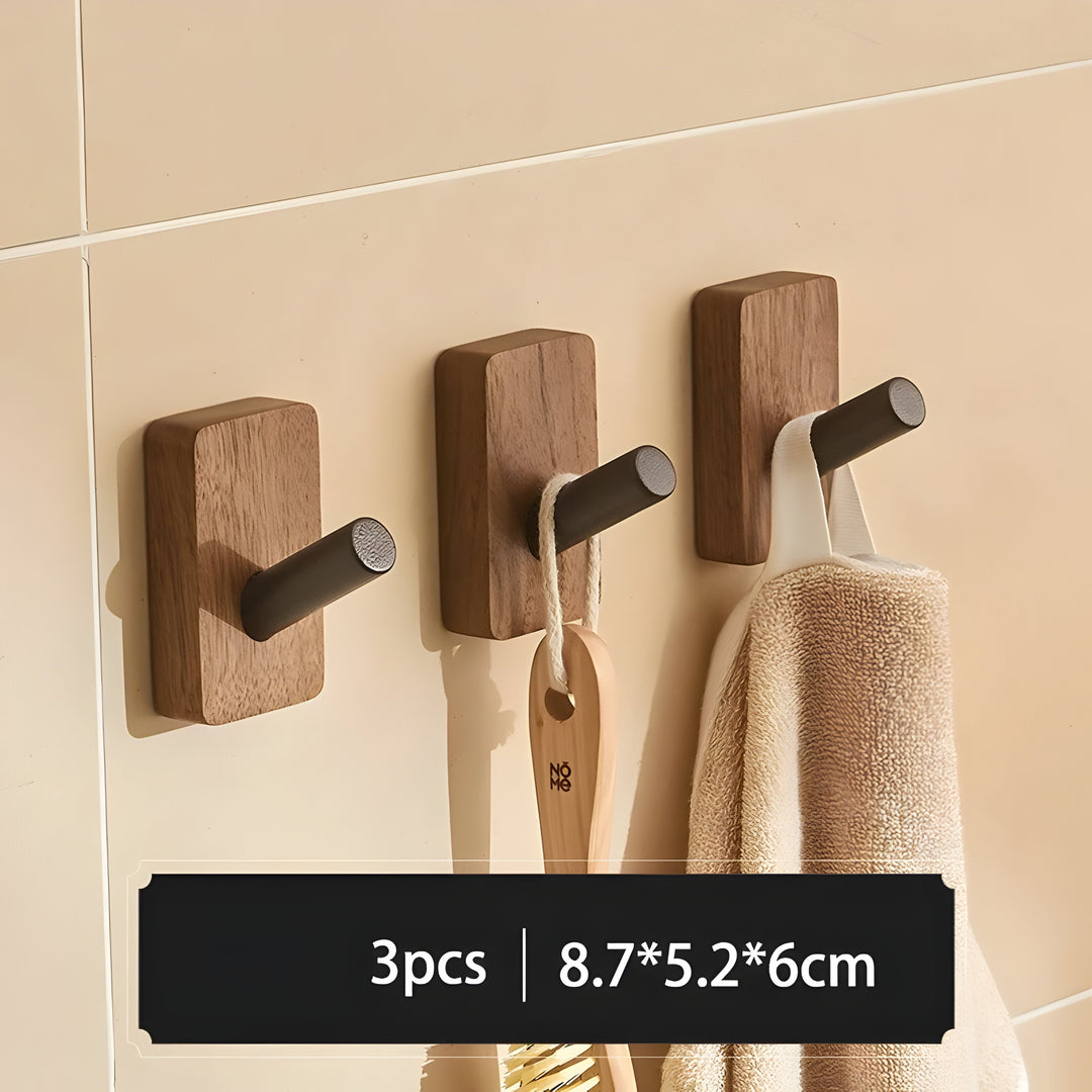 WoodenGrip Hook - Wooden wall hooks in Nordic style | Bowlift