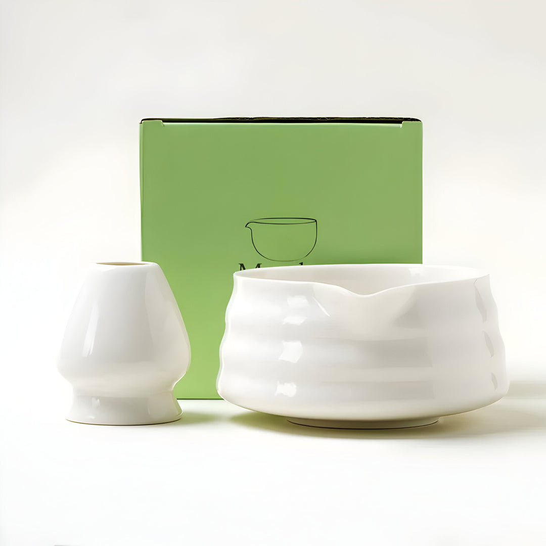 BowLift | Matcha Ceramic Set – Traditional Japanese Tea Set for Relaxing & Mindful Moments