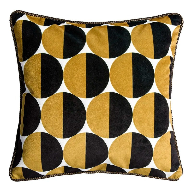 BowLift | Luxury Gold Pillow Case with Bee Print for Elegant Interiors
