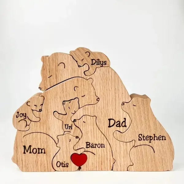 BowLift | Handcrafted Personalised Bear Family