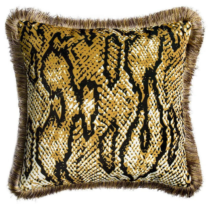 BowLift | Luxury Gold Pillow Case with Bee Print for Elegant Interiors