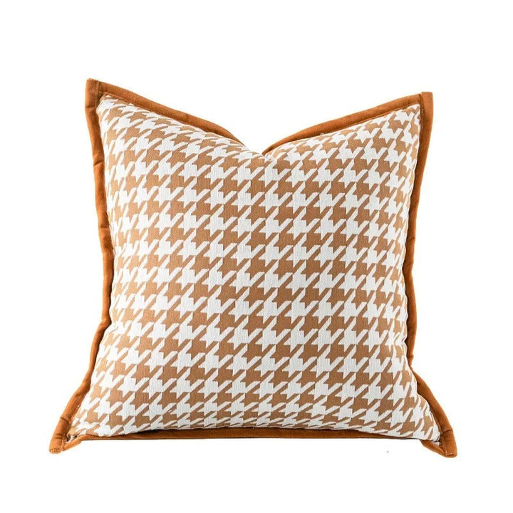 BowLift | VelvetGlow Cushion Cover - Double-sided Geometric Cushion Cover of Luxury Jacquard