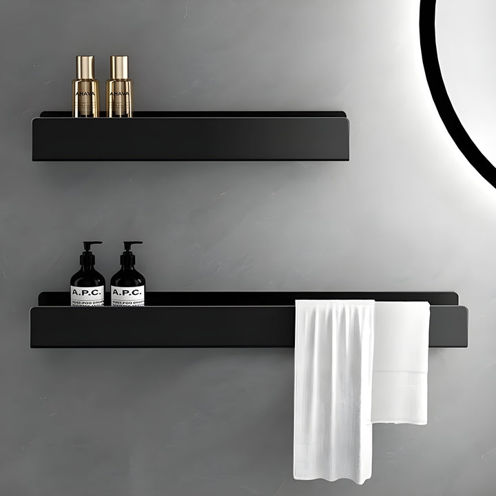 Bowliftack Bathroom Shelf – Modern Design with Towel Bar | Practical Storage for the Bathroom | Bowlift