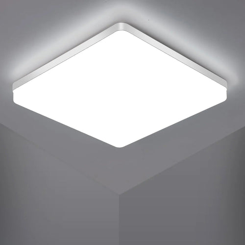 Square LED Ceiling Light – Even, Pleasant Light | SuitaBowlifte for Living Room & Bathroom | Bowlift