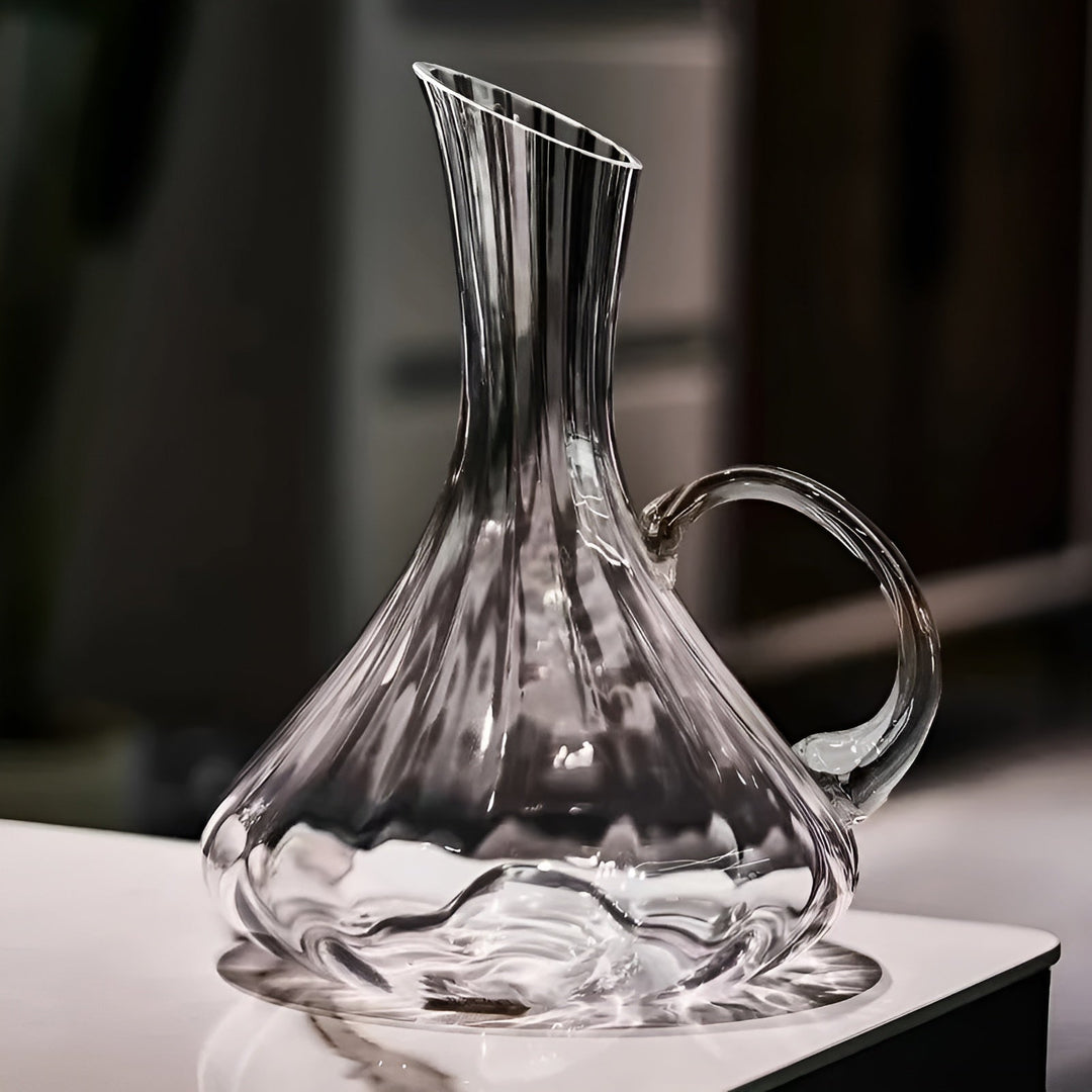Compact wine decanter made of glass – Spill-proof and portaBowlifte | Ideal for travel | Bowlift