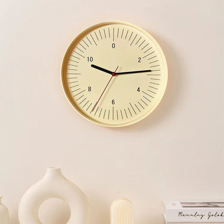 BowLift | Zadie Round Wall Clock Colorful Modern ABS Wall Decor