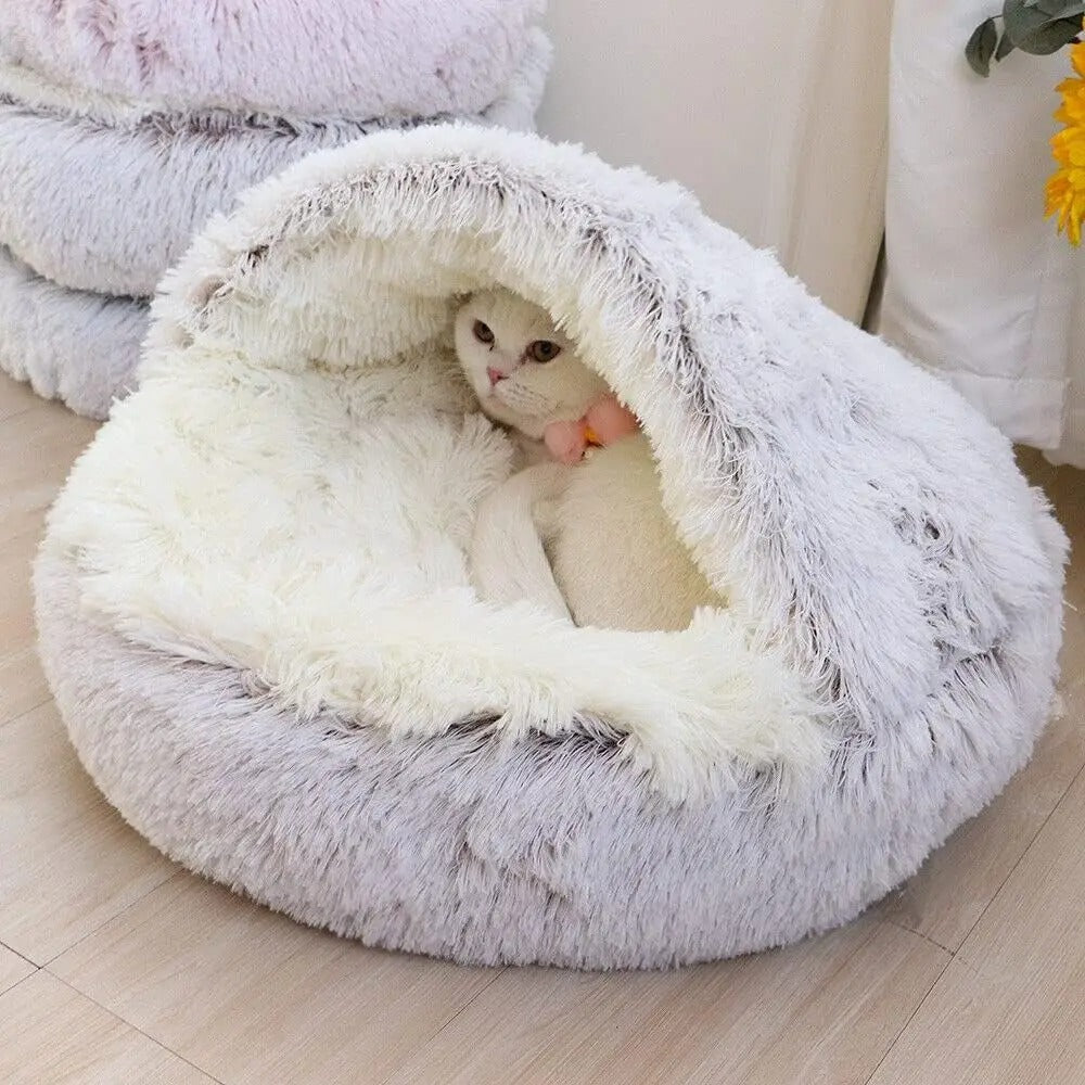 2in1 Cozy Cat Cave Bowlift