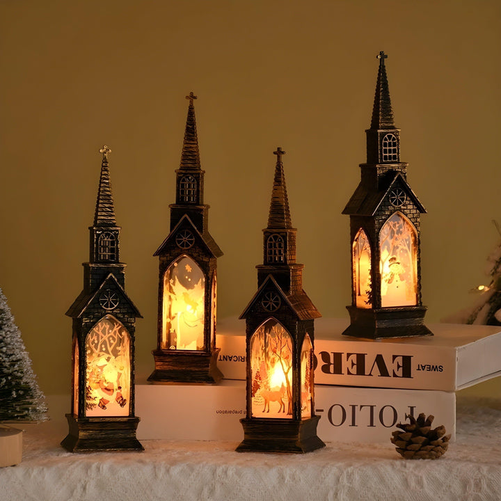 HolidayGlow Light - Modern Christmas Ornament LED Light | Bowlift