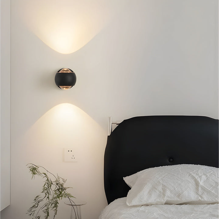 BowLift | ModernEdge Light – Contemporary 360° Rotating Indoor Wall Light
