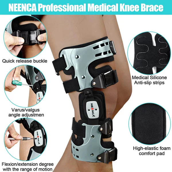 BowLift | ArthroGuard™ | Osteoarthritis Unloader Knee Brace | Medial & Lateral Support | Bone-on-Bone Arthritis Relief for Pain Management