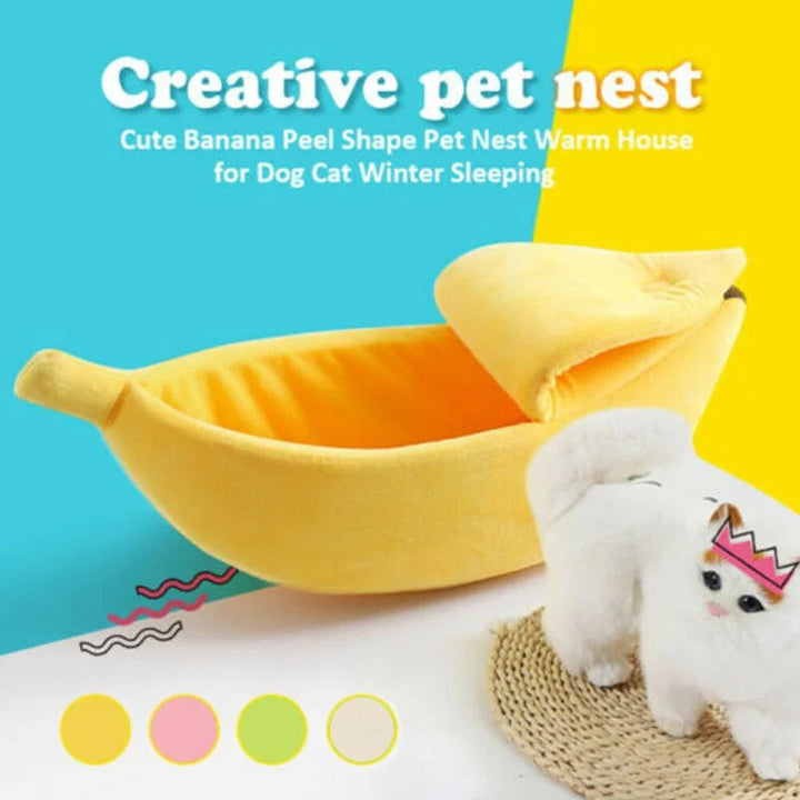 Banana Cat Bed Bowlift