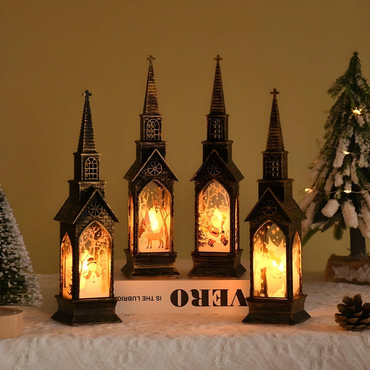 HolidayGlow Light - Modern Christmas Ornament LED Light | Bowlift