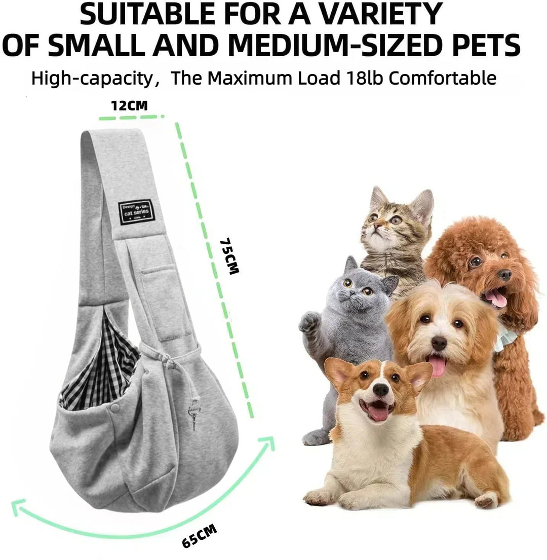 Cotton Comfortable Dog Bag Bowlift
