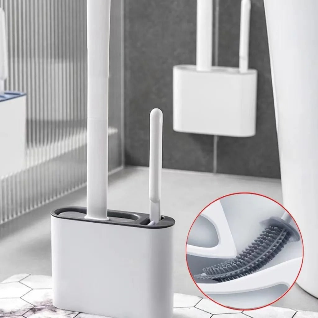BowLift | Toilet Brush | Wall-Mounted, Hygienic Design with Durable Bristles for Complete Cleaning in Small Bathrooms