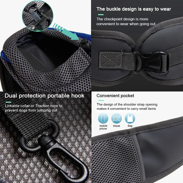 Pet Travel Backpack Bowlift