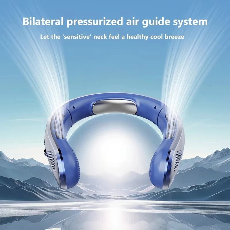 8000mAh USB Hanging Neck Fan | Bowlift