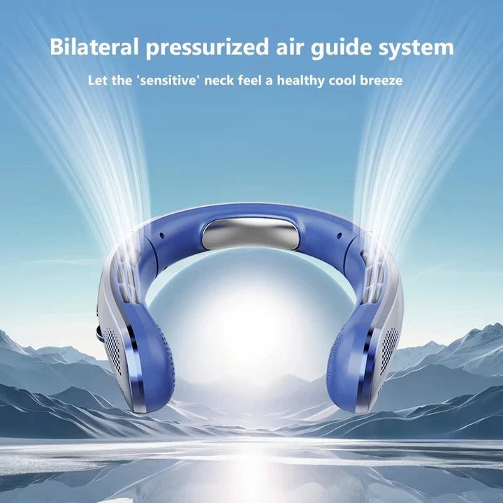 8000mAh USB Hanging Neck Fan | Bowlift