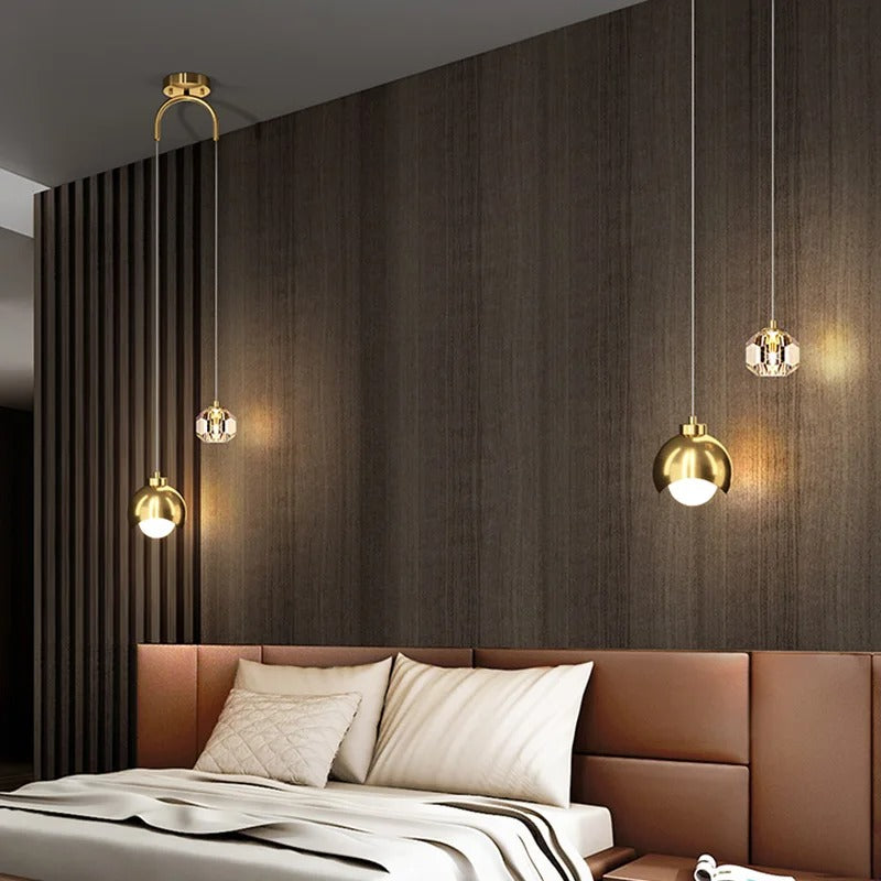 BowLift | Modern LED Pendant Light for Stylish Ambiance in Bedroom and Dining Room