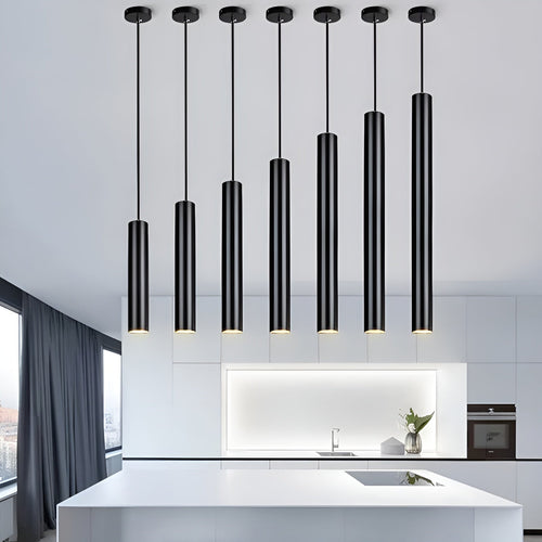 LED Pendant Light – Slim Tube Design | Perfect for Kitchen, Dining Room & Counter | Bowlift