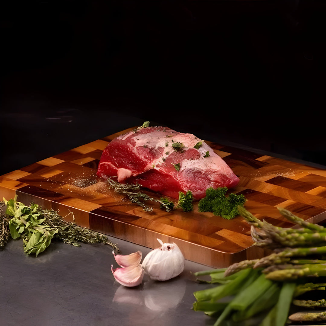ChefHaven Board – Acacia Wood Cutting Board with DouBowlifte-Sided Surface | Bowlift