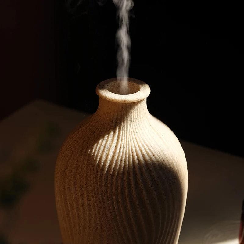 shaped ultrasonic aroma diffuser – Elegant aroma diffuser with soothing LED lighting Bowlift