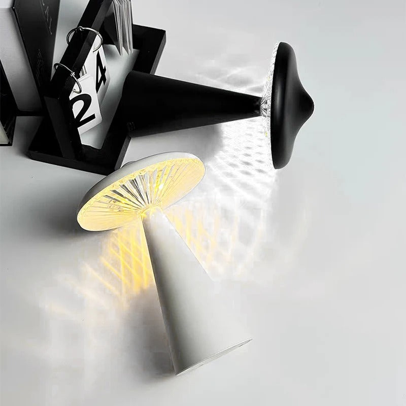 BowLift | Mushroom Table Lamp - Chic LED Table Lamp with Touch-Dim Function