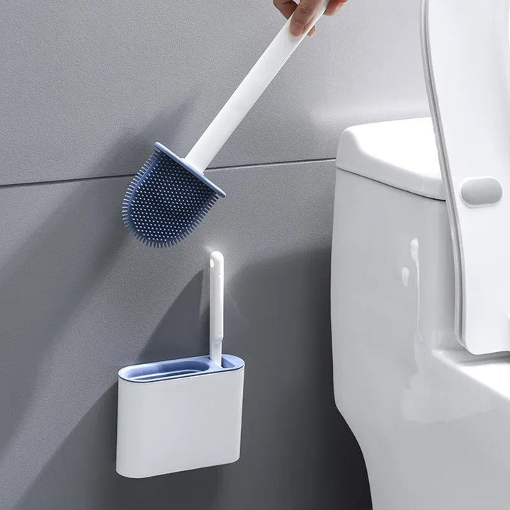 BowLift | Toilet Brush | Wall-Mounted, Hygienic Design with Durable Bristles for Complete Cleaning in Small Bathrooms