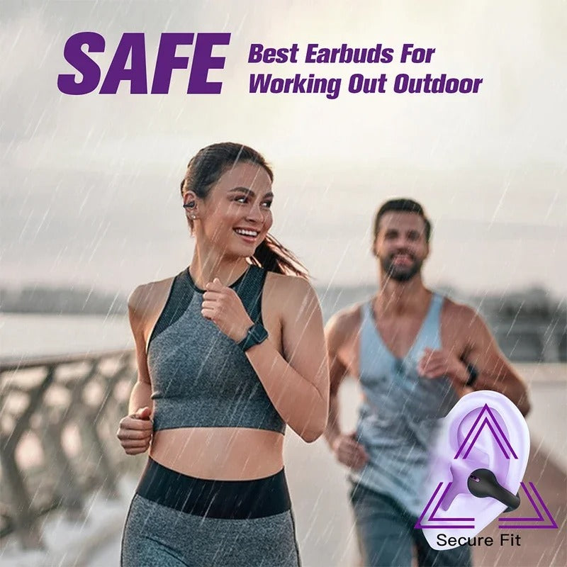 BowLift | Waterproof Running Earphones - Best Bluetooth Headphones for Runners and Cyclists
