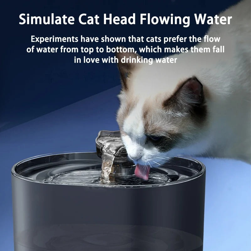 BowLift | Wireless Automatic Cat Water Fountain | Filtered Fresh Water for Your Pet