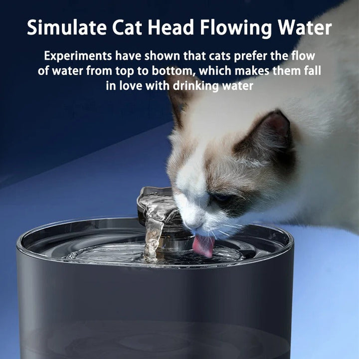BowLift | Wireless Automatic Cat Water Fountain | Filtered Fresh Water for Your Pet