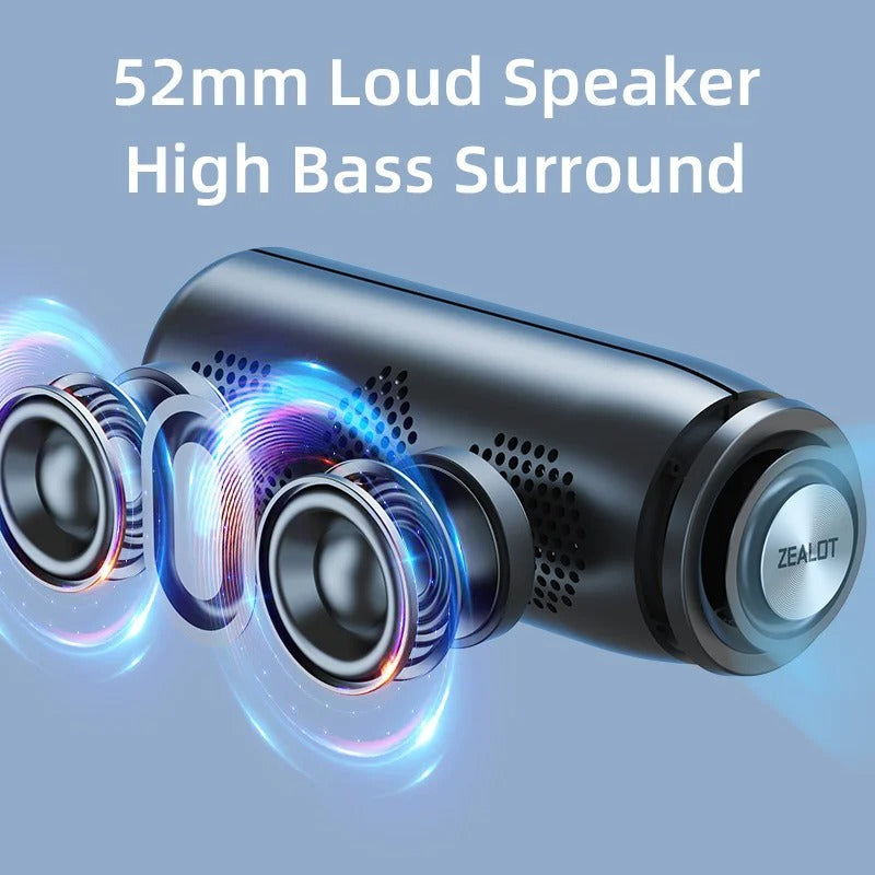 BowLift | Powerful Mini Bluetooth Speaker - Compact 360° Wireless Waterproof Loudspeaker